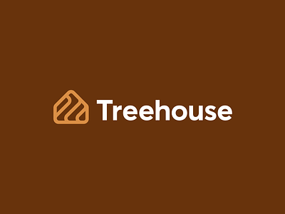 treehouse branding home house logo lumber symbol t r e e h o u s e timber tree treehouse wood wood grain