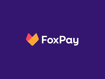 Fox Pay - payment, wallet logo design animal billfold branding finance finance logo fintech fold fox logo foxpay logo mark mascot modern logo pay payment payment logo tech technology wallet