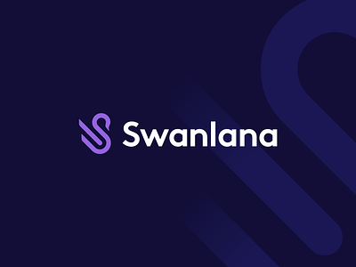 Swanlana bird blockchain branding crypto data elegant finance identity logo modern monoline nft s s logo solana swan technology
