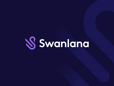 Swanlana - crypto logo bird blockchain branding crypto data elegant finance identity logo modern monoline nft s s logo solana swan technology