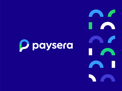 Paysera - bank - finance - fintech logo design arch bank logo branding bridge currency finance fintech fintech logo logo logomark modern money p pattern pay payment symbol tech technology wallet