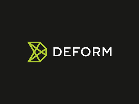 Deform / logo design by Deividas Bielskis on Dribbble