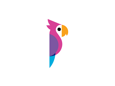 Parrot / logo design animal bird branding logo mark mascot parrot symbol