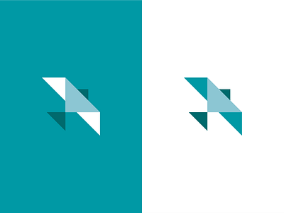 Seagull / origami / logo design