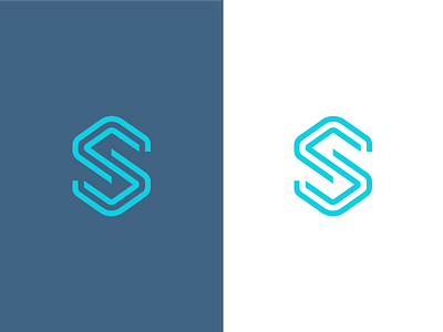 S / logo design by Deividas Bielskis on Dribbble