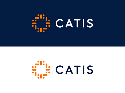 Catis / logo design branding catis data datacenter digital identity it management modern