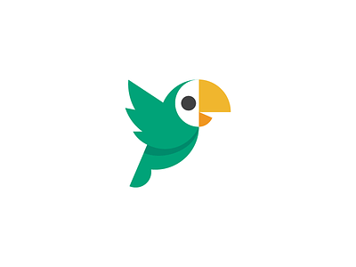 chatimity / parrot / logo design