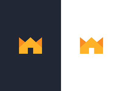 crown / house / logo design