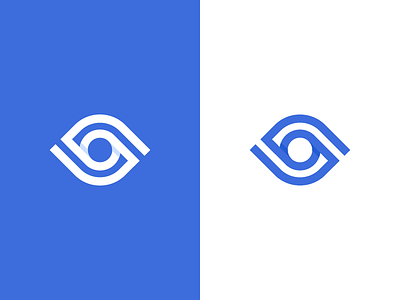 eye / optic / logo design eye icon line logo mark optic symbol