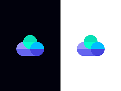 cloud / data / logo design