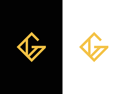 G / logo design building construction g identity letter lettermark line logo symbol
