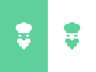 cavemen / chef / paleo / logo design