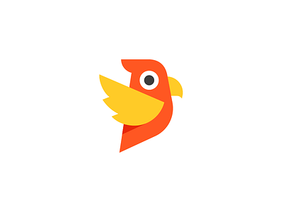 bird / logo design animal bird bird logo branding cute eagle flight food geometric hawk logo mascot