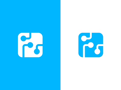 dice / technology / logo design