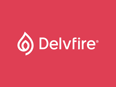 Delvfire / logo design athletic branding fire fitness identity logo mark sport symbol tracker watch