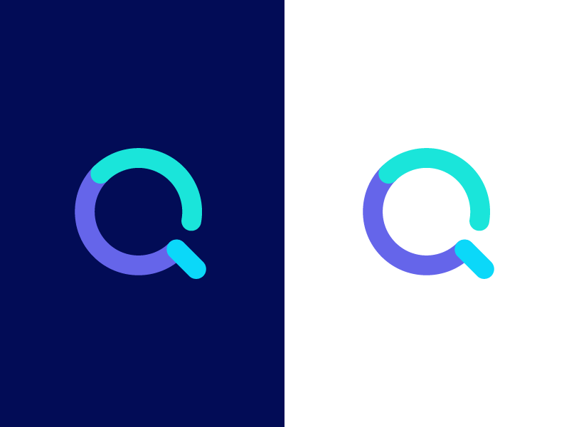 Q / logo design by Deividas Bielskis | Dribbble | Dribbble