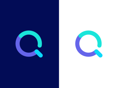 Q / logo design by Deividas Bielskis - Dribbble