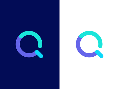 Q / logo design letter link logo mark q symbol