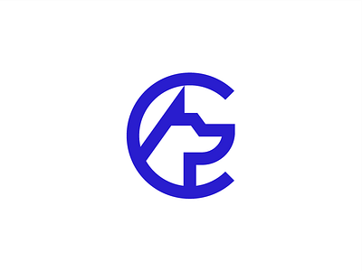 C / Dog / logo design