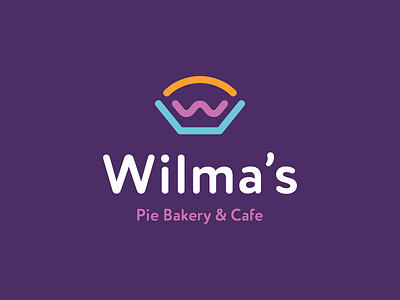 wilma's / W / bakery / logo design