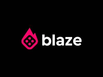 Blaze / logo design by Deividas Bielskis on Dribbble