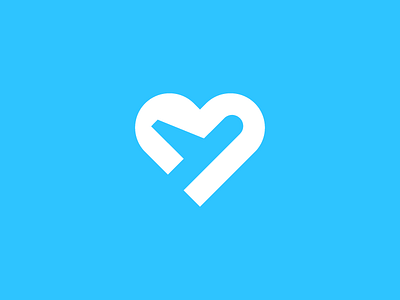 heart / plane / logo design