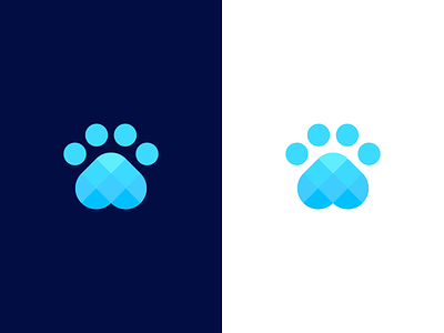 dog paw / logo design abstract coding cute data dog dog icon friendly hound iconic logo leg logo paw programing software symbol system tech technology