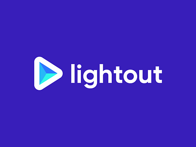 lightout, logo design