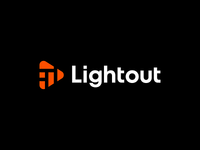 lightout, logo design