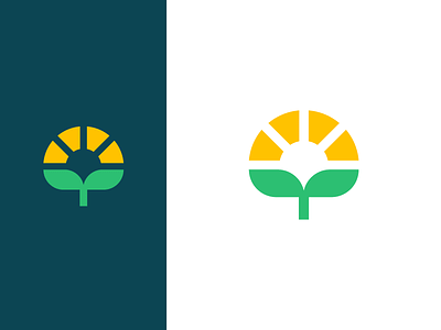 Tree, plant, sun, logo deign