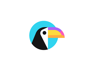 Toucan,  travel logo design
