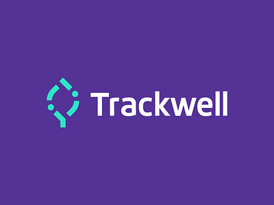 Trackwell application branding cannabis cannabis logo data gren health information leaf natural technology weed wellness