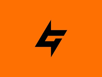 G bolt branding emblem energy drink g icon identity lightning logo mark sport storm symbol thunder