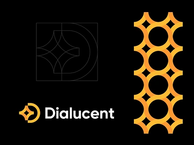 dialucent blaze branding branding and identity brightness communication geometry glow illumination light lucent luminescence luminosity marketing shining star starlight sun