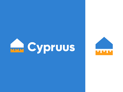 cypruus balance branding build building construction construction company geometric home house level logo measure meter property