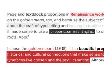 Type Styles type