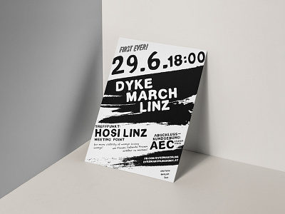 Dyke March Linz Flyer