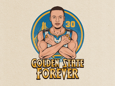 Stephen Curry "Golden State Forever"