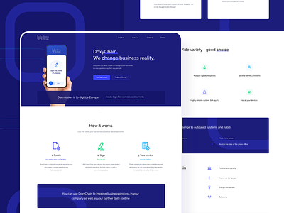 DoxyChain Landing Page