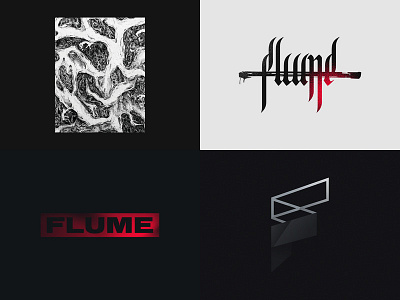 Top 4 shots of 2018 brand branding calligraphy flume logo portfolio typography