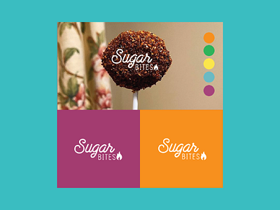 Sugar Bite Mexican Snacks Logo Design bites branding colorful latino logo design mexico sugar