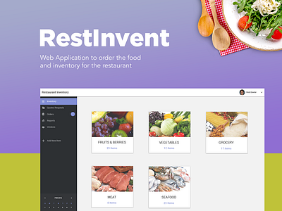 RestInvent app illustator ui uiux user interface ux web