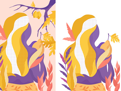 Girl and tropics colors flat girl illustration illustrator monday vector vectorillustration webdesign woman