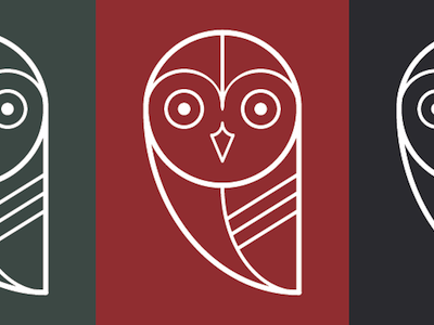 Owl Icons animal art beak bird black color design eyes flight fly graphic green icon illustration line logo nature owl owls red white