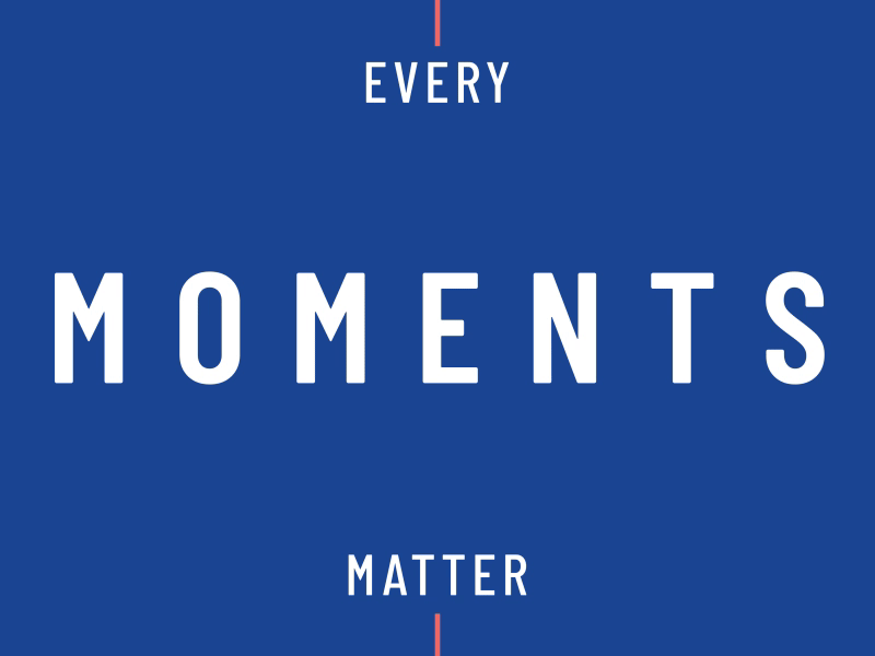 Every moments matter after affects line minimal moment text title