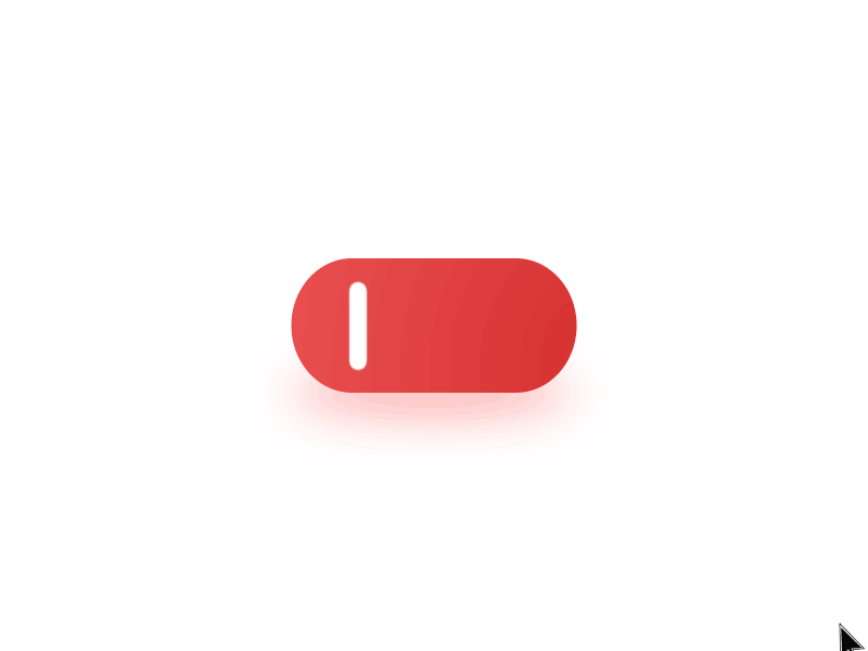 a switch button animation design ui