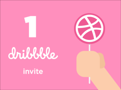 Dribbble Invitation dribbble giveaway invitation invite
