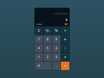 Daily UI 004 Calculator