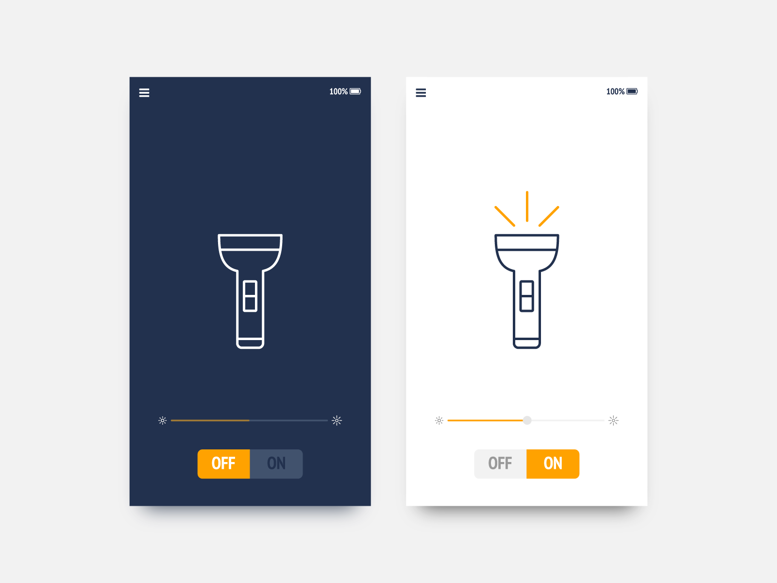 Daily UI 015 On/Off Switch by Pravin Nakarmi on Dribbble