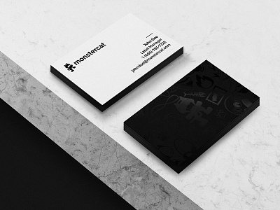 Monstercat Business Cards